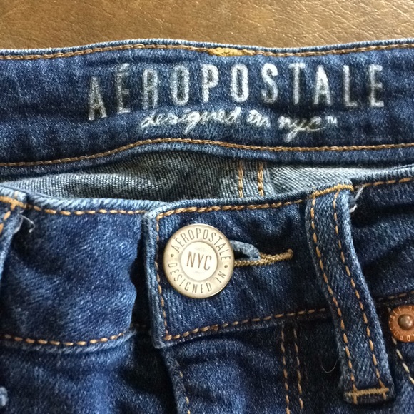 Aeropostale 0 Juniors Jean Shorts - Picture 5 of 6